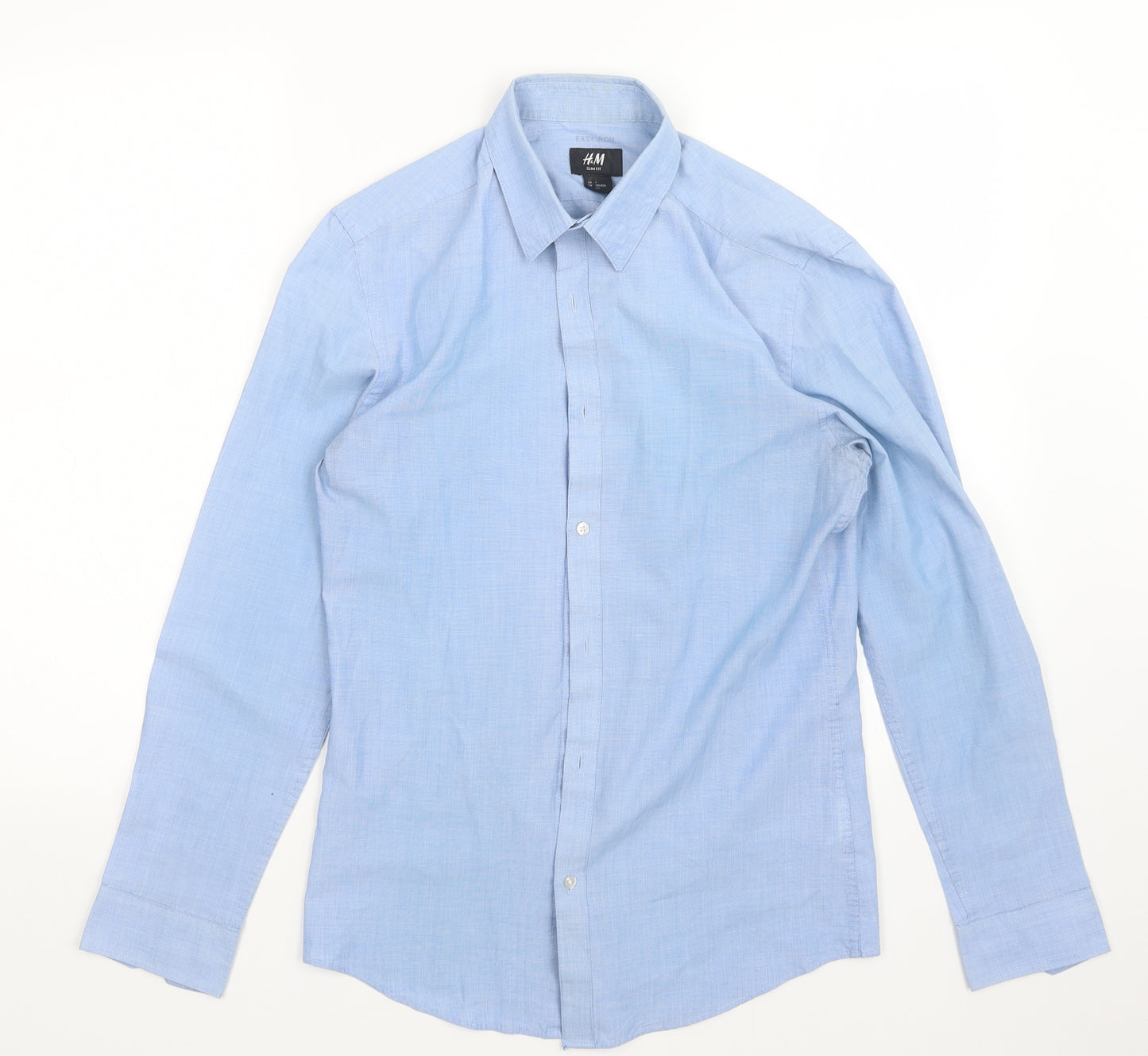 H&M Mens Blue    Dress Shirt Size S