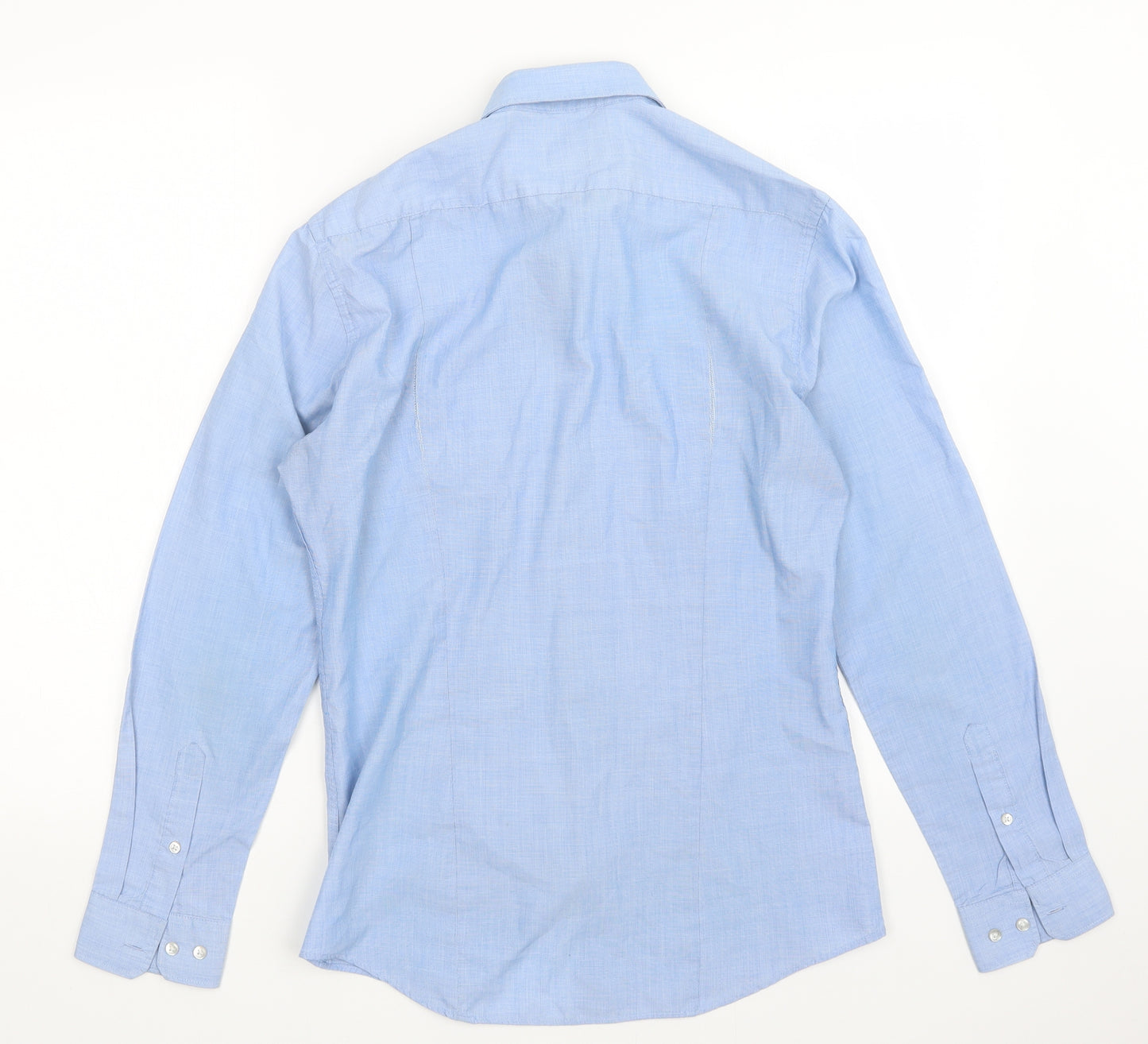 H&M Mens Blue    Dress Shirt Size S
