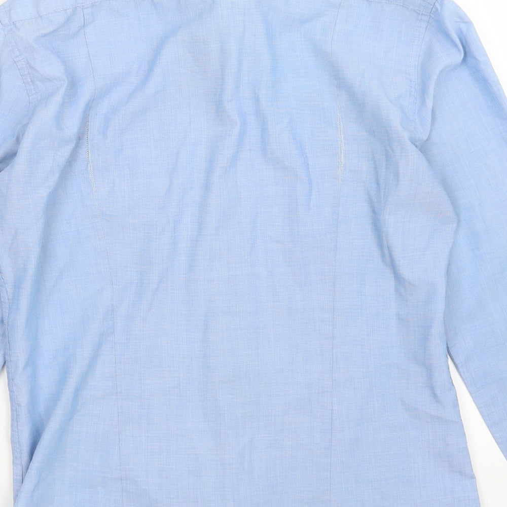 H&M Mens Blue    Dress Shirt Size S