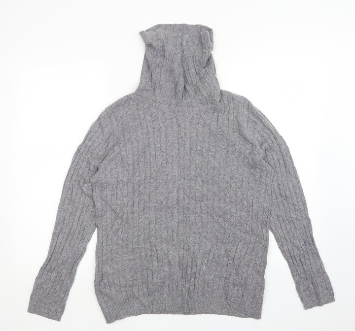 Debenhams Womens Grey Pullover Jumper Size 16