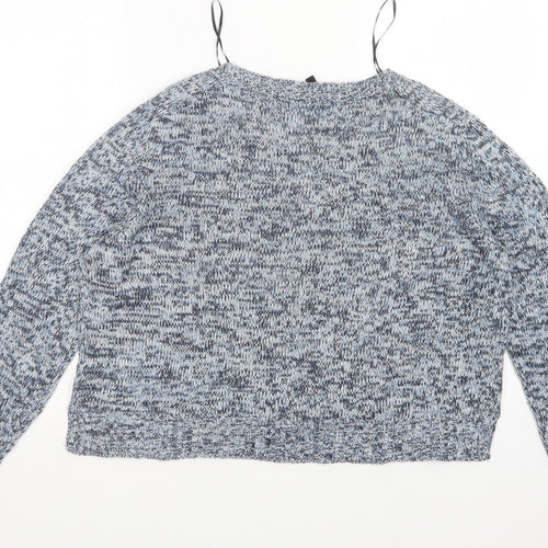 H&M Womens Blue   Pullover Jumper Size L