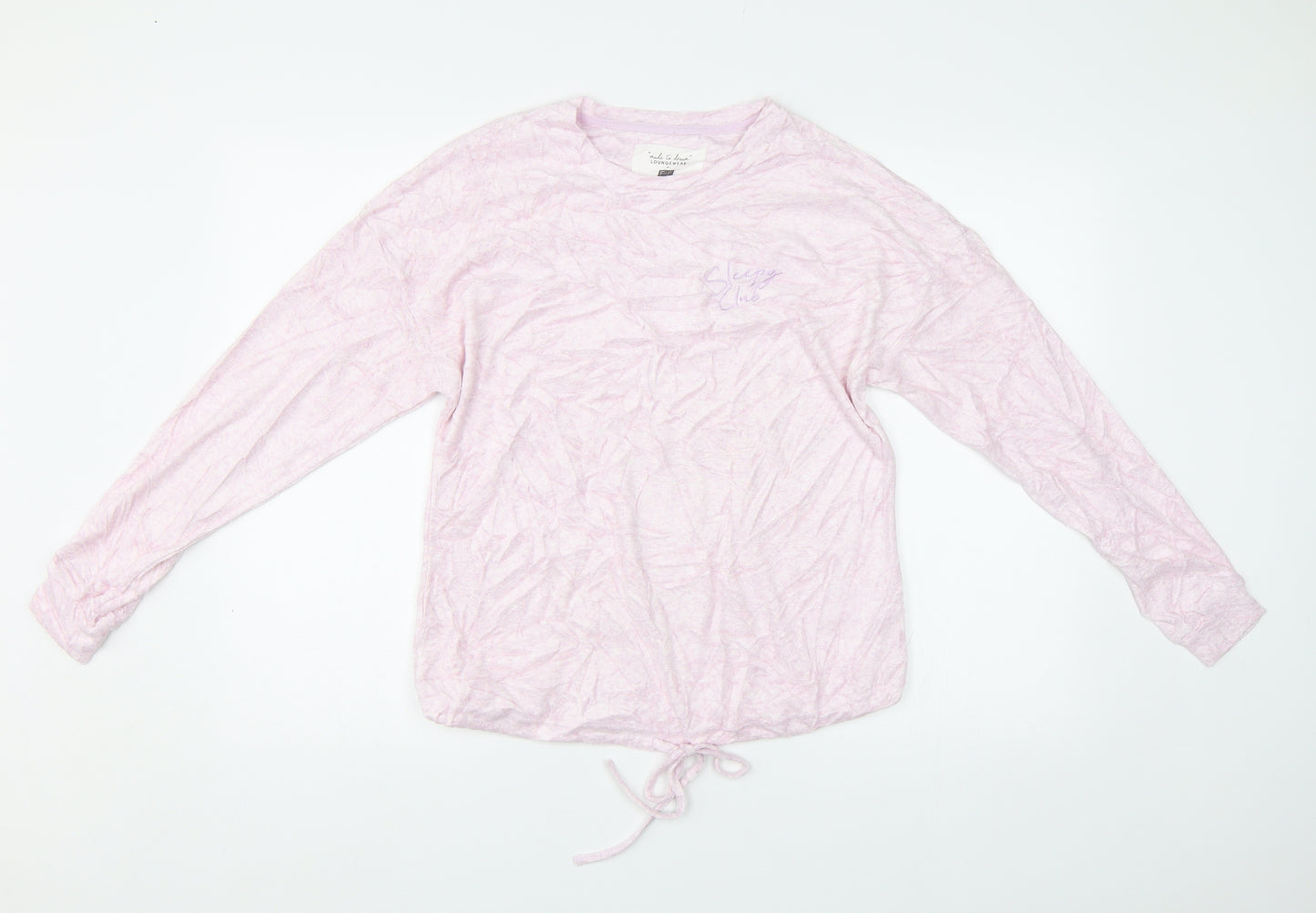 F&F Womens Pink   Top Pyjama Top Size S