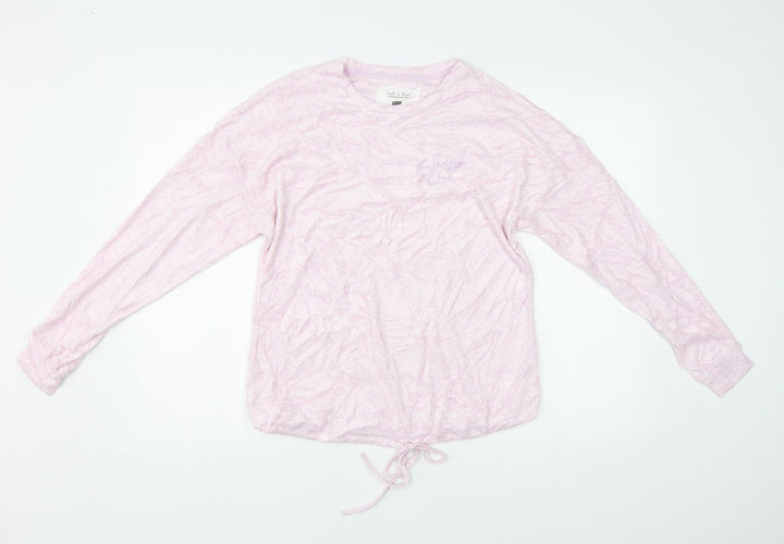 F&F Womens Pink   Top Pyjama Top Size S