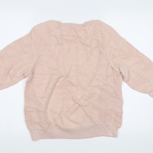 M&S Womens Pink   Pullover Jumper Size 14