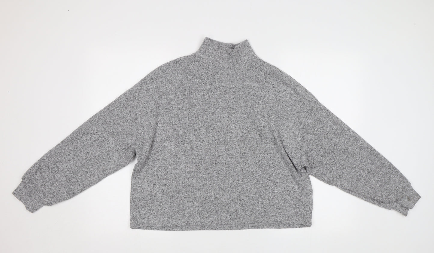 New Look Womens Grey   Pullover Jumper Size S