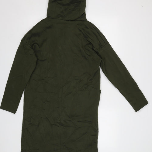 Preworn Womens Green   Full Zip Hoodie Size M