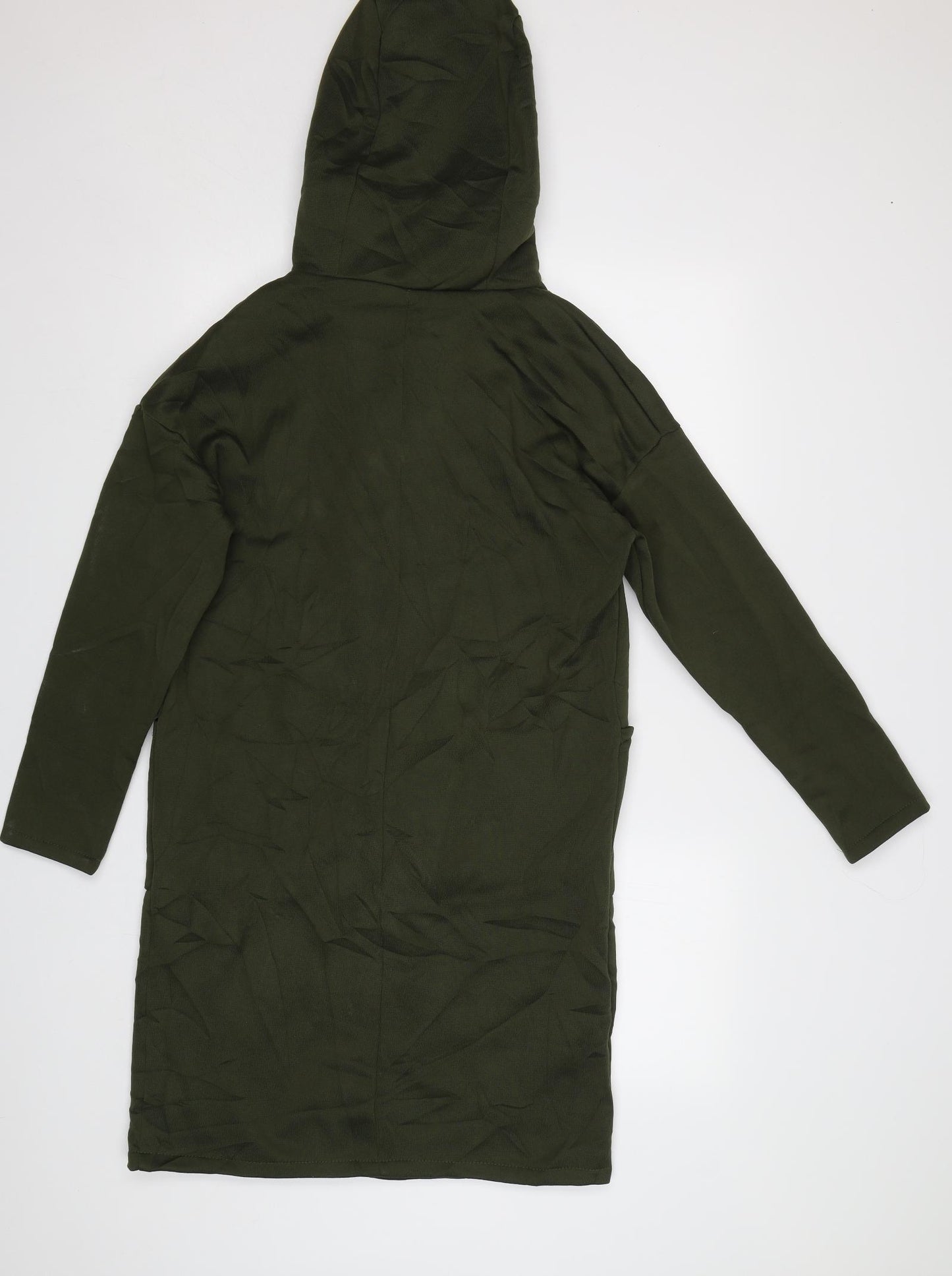 Preworn Womens Green   Full Zip Hoodie Size M