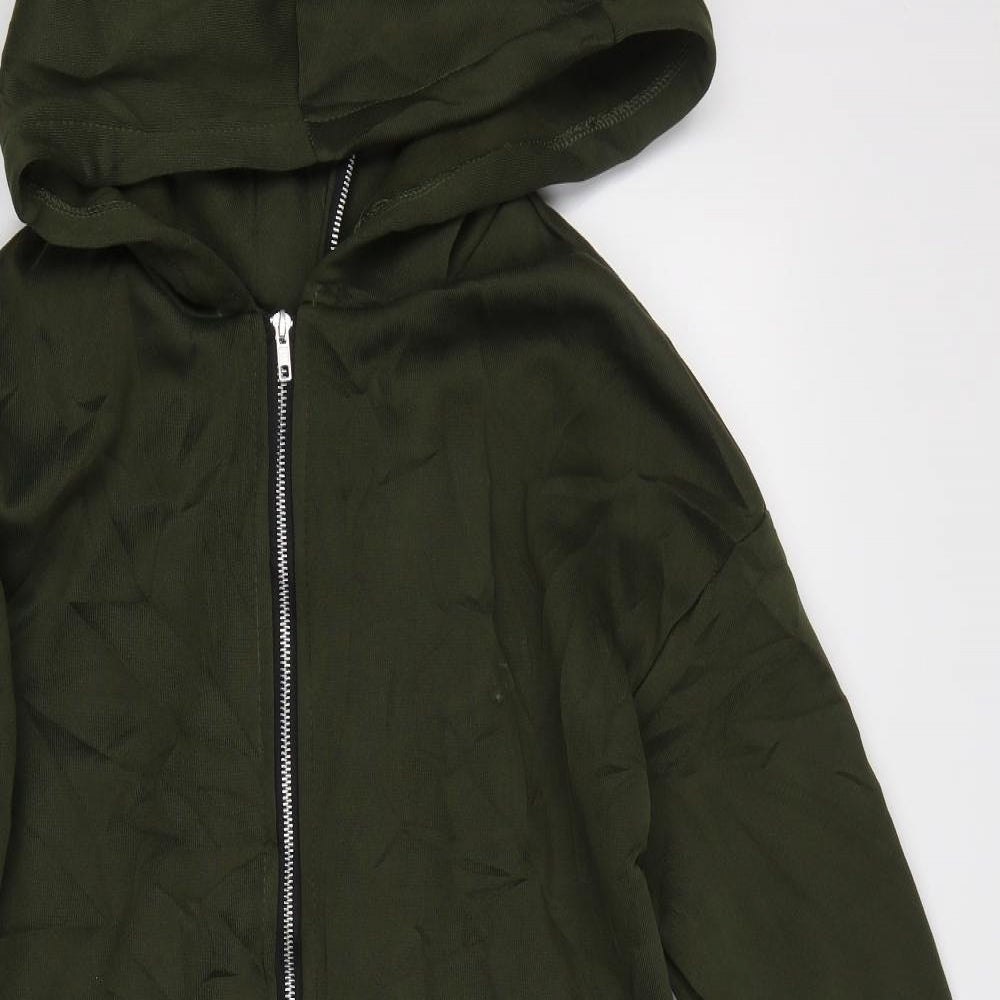 Preworn Womens Green   Full Zip Hoodie Size M