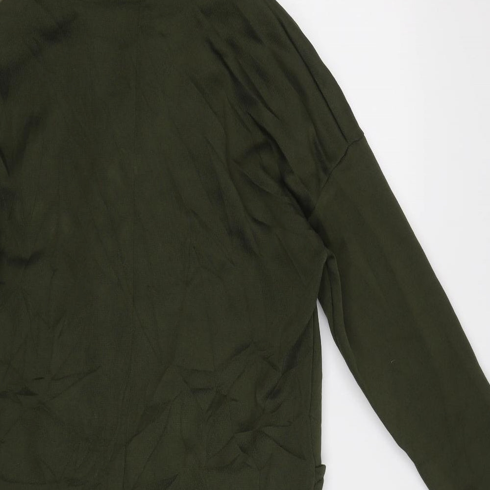 Preworn Womens Green   Full Zip Hoodie Size M