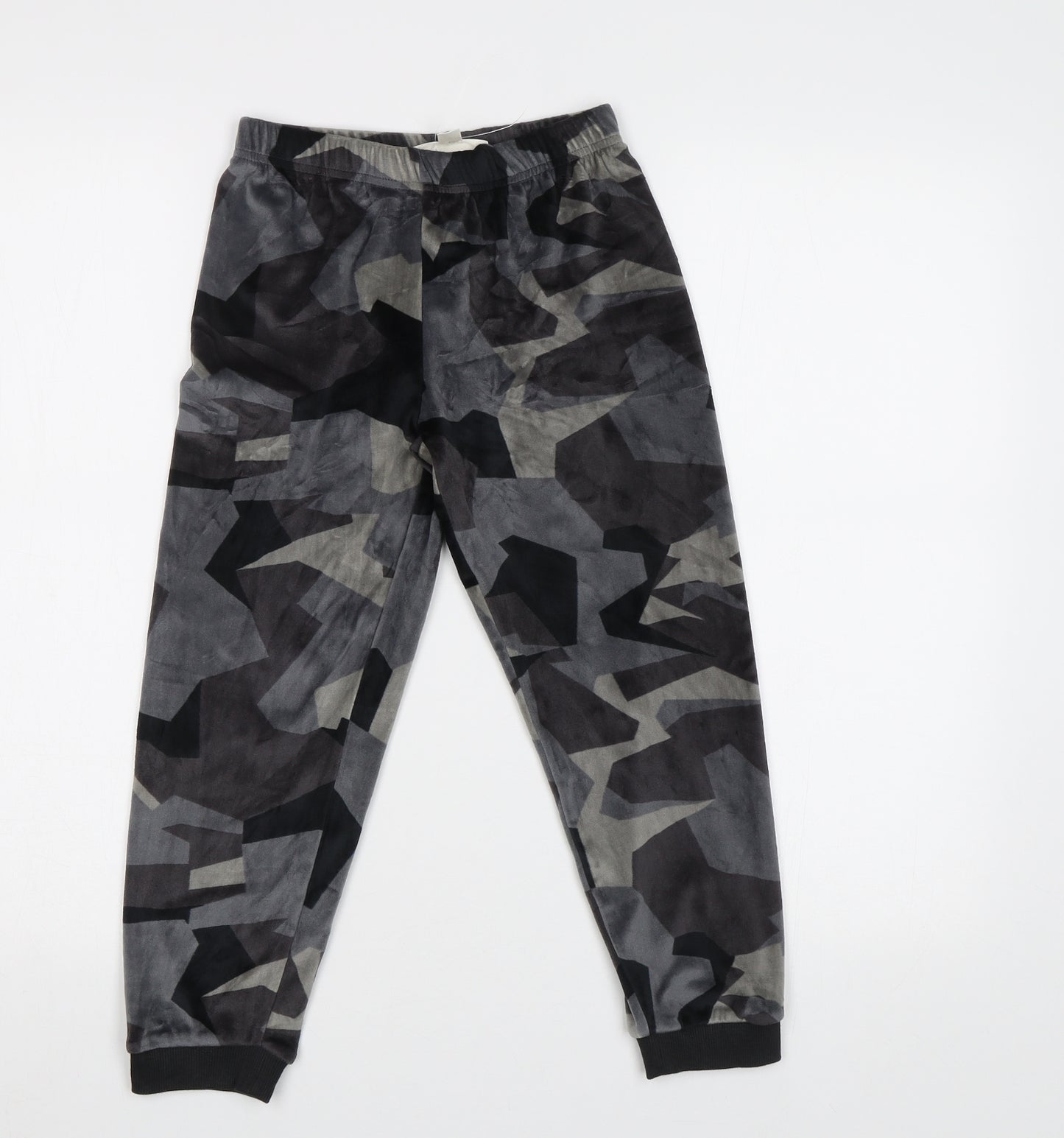 M&S Boys Green Camouflage   One Piece Size 7-8 Years