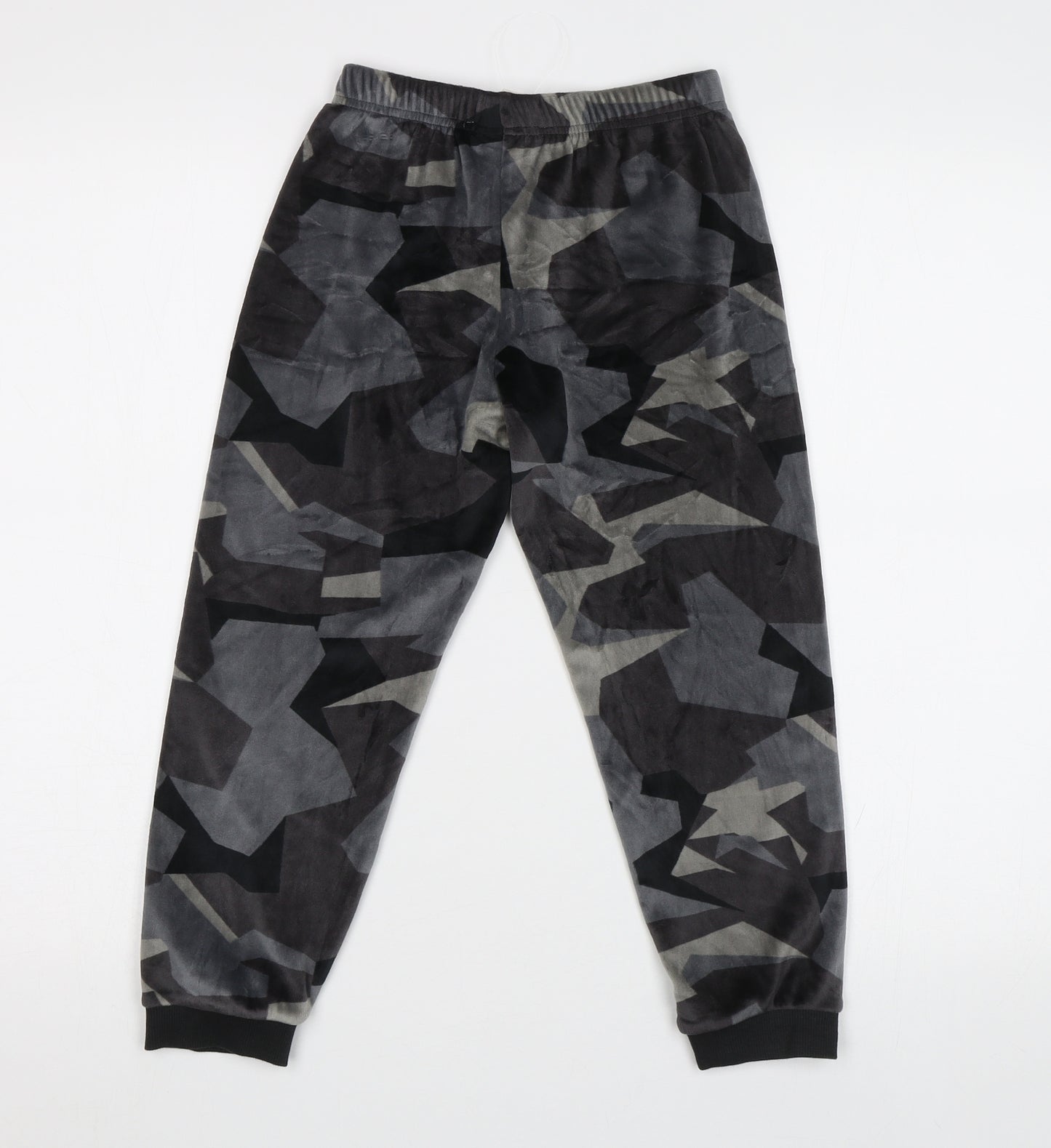 M&S Boys Green Camouflage   One Piece Size 7-8 Years