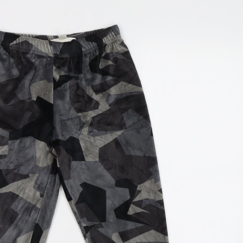M&S Boys Green Camouflage   One Piece Size 7-8 Years