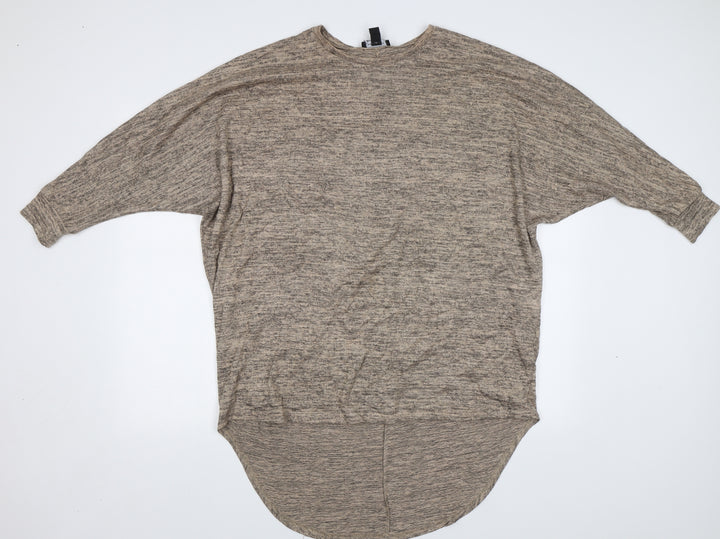 New Look Womens Beige Pullover Jumper Size S