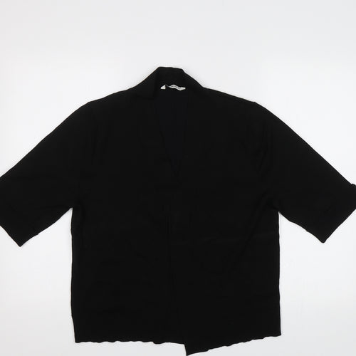 Tru Collection Womens Black   Cardigan Jumper Size M