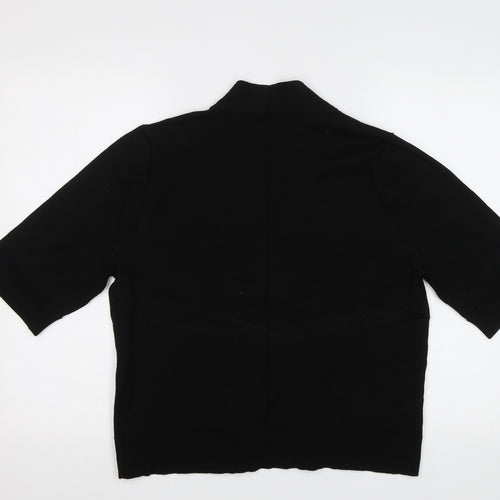 Tru Collection Womens Black   Cardigan Jumper Size M