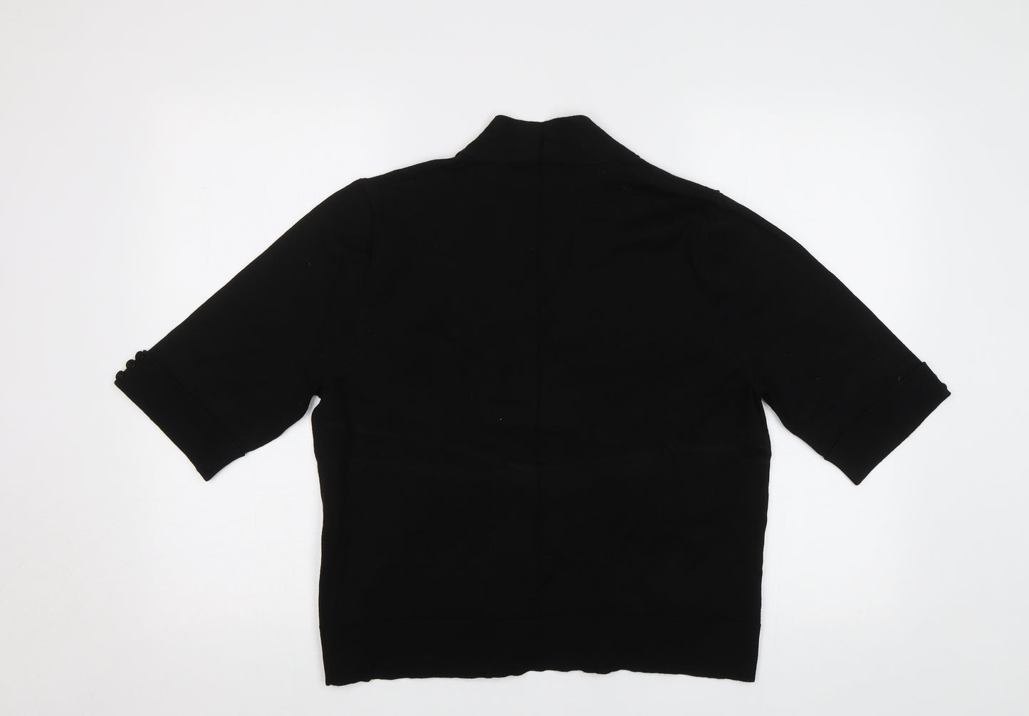 Tru Collection Womens Black   Cardigan Jumper Size M