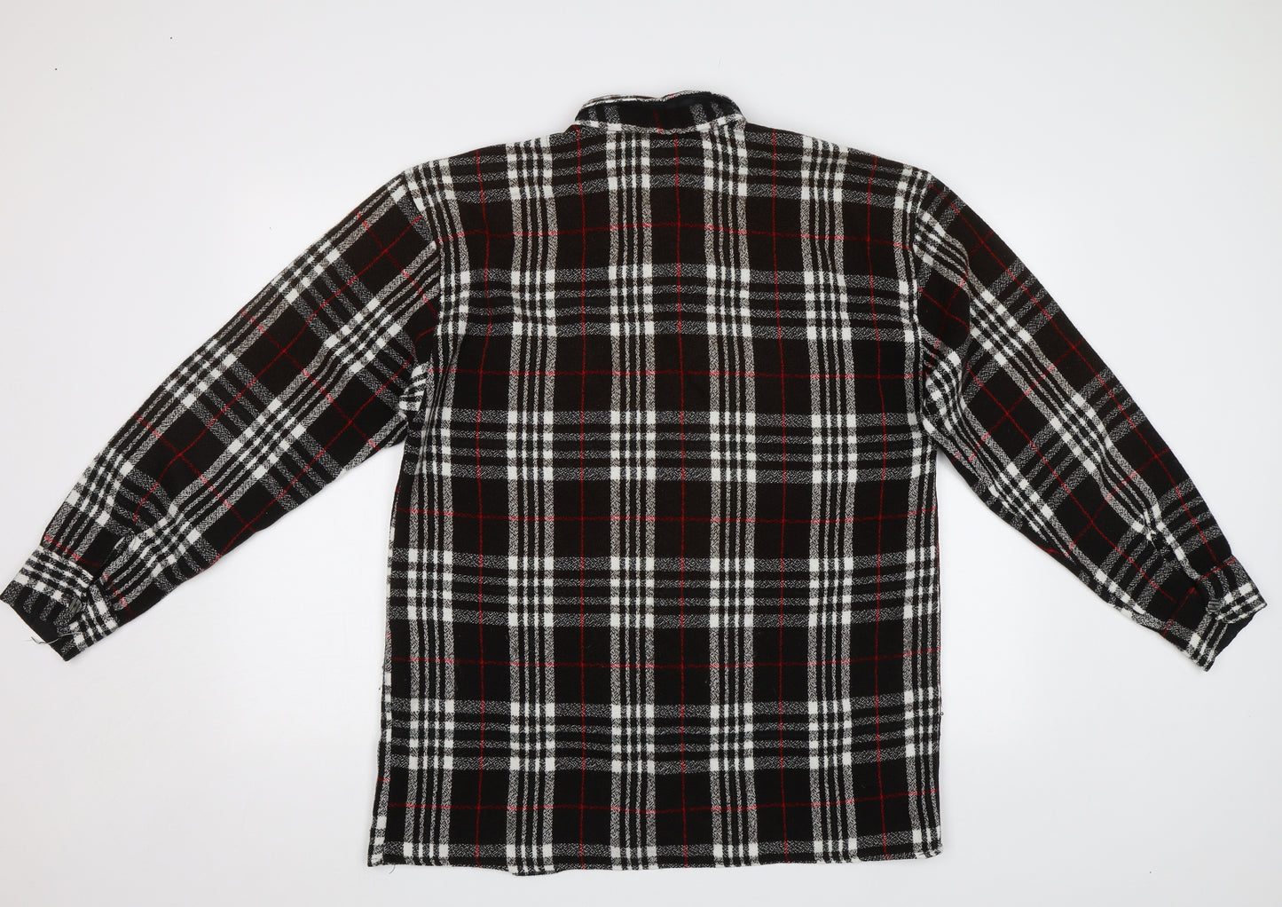 ABC Collection Mens Brown Check   Button-Up Size XL