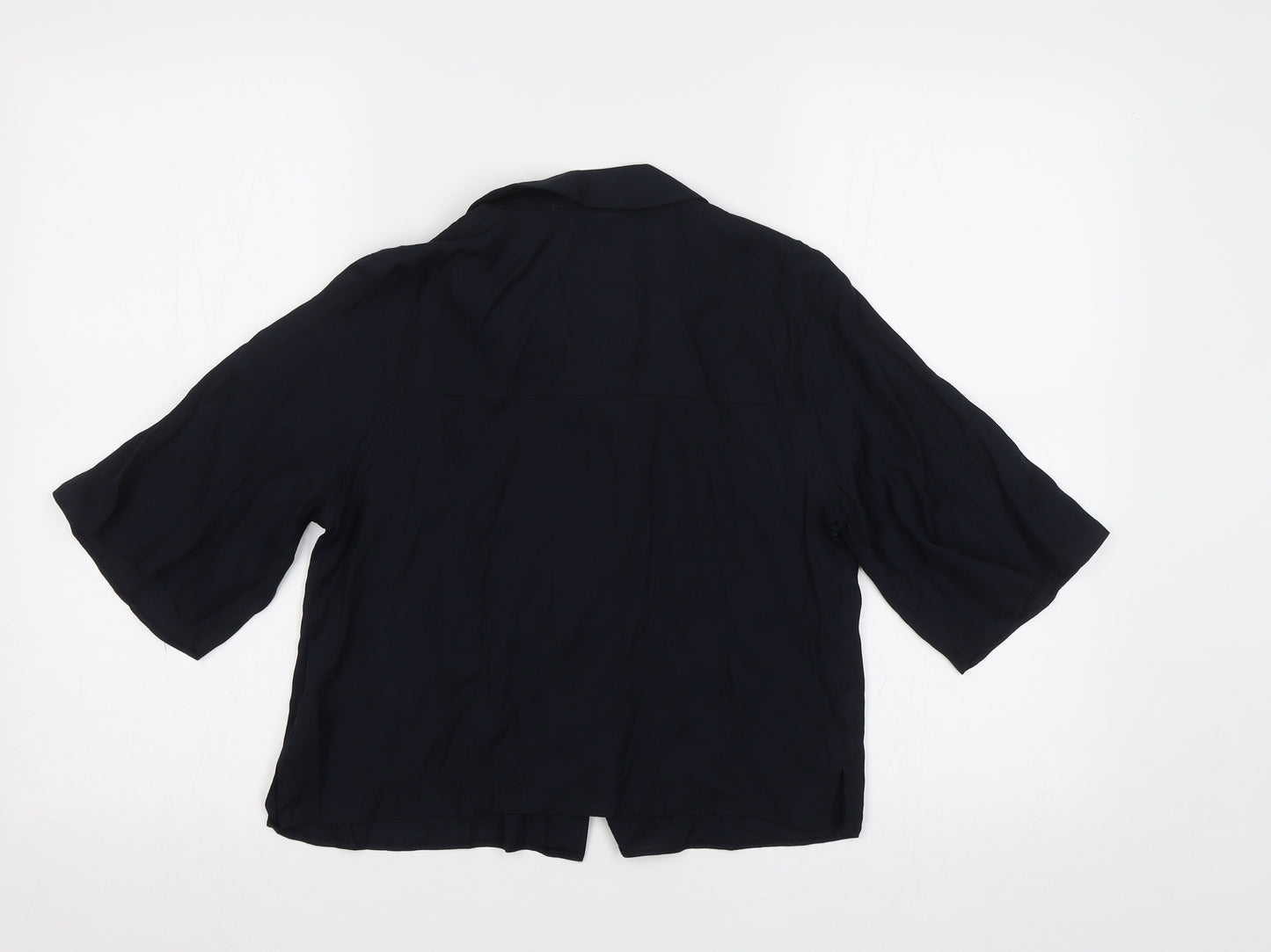 Primark Womens Blue   Basic Button-Up Size 8