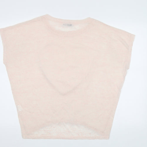 Quiz Womens Pink   Pullover Jumper Size M  - Heart