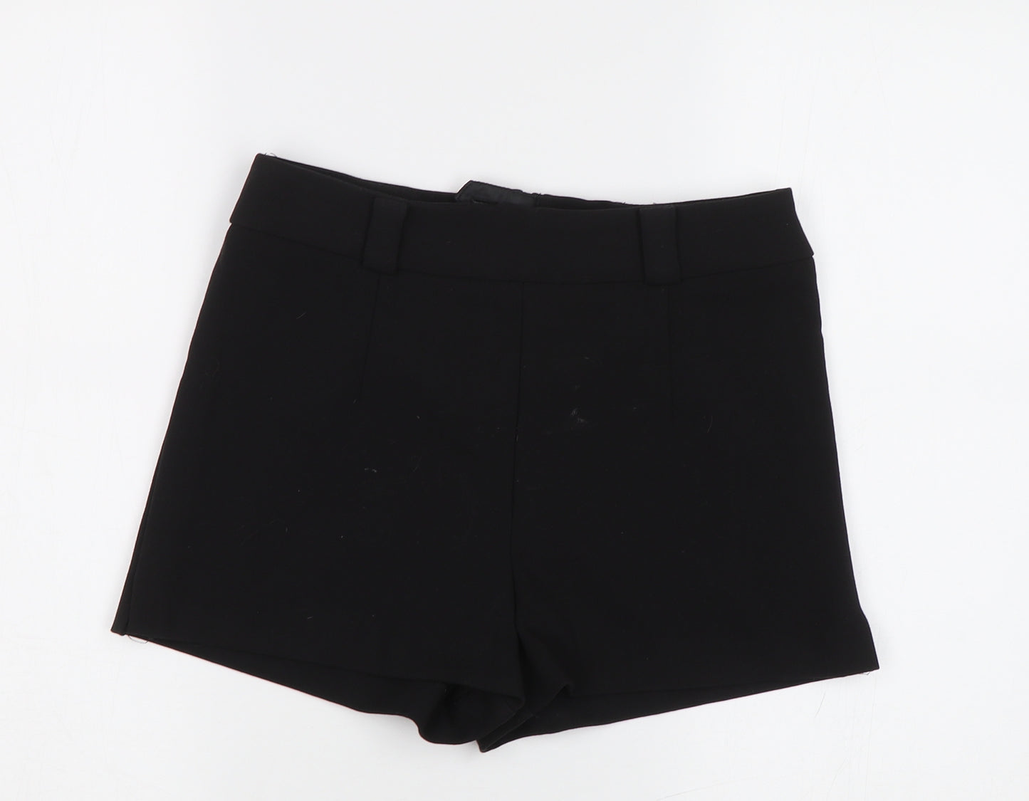 H&M Womens Black   Chino Shorts Size 8