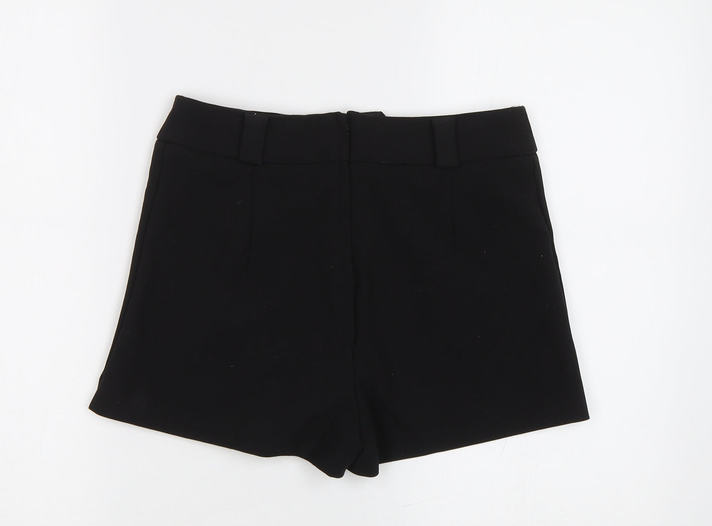 H&M Womens Black   Chino Shorts Size 8