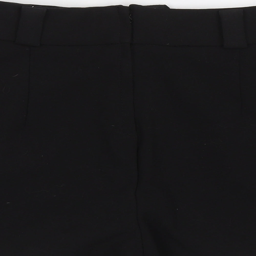 H&M Womens Black   Chino Shorts Size 8