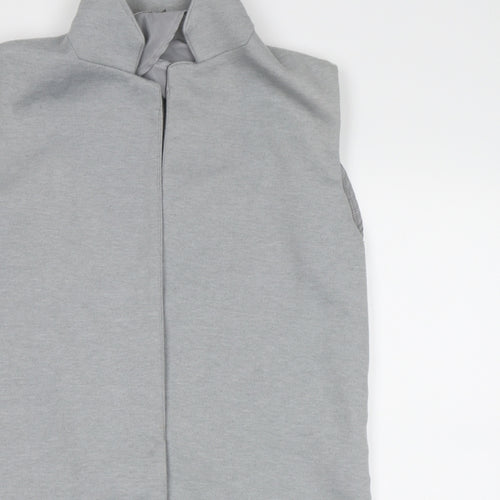 ASOS Womens Grey   Jacket Waistcoat Size 12
