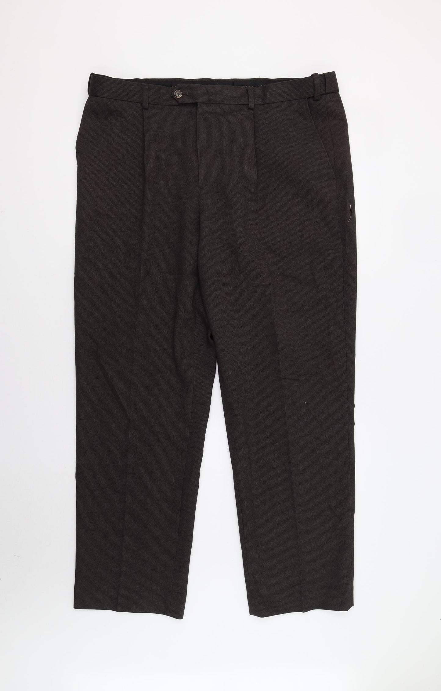 BHS Womens Brown   Trousers  Size 38 L31 in
