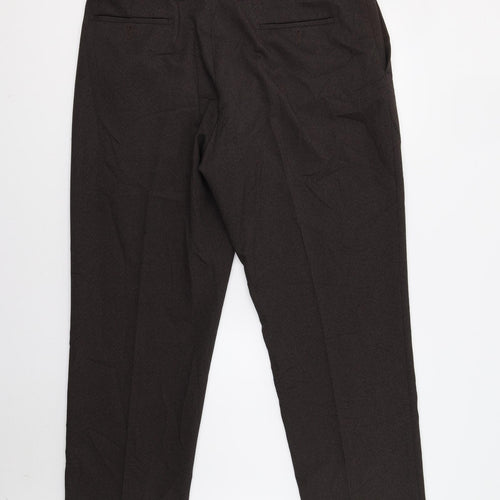 BHS Womens Brown   Trousers  Size 38 L31 in