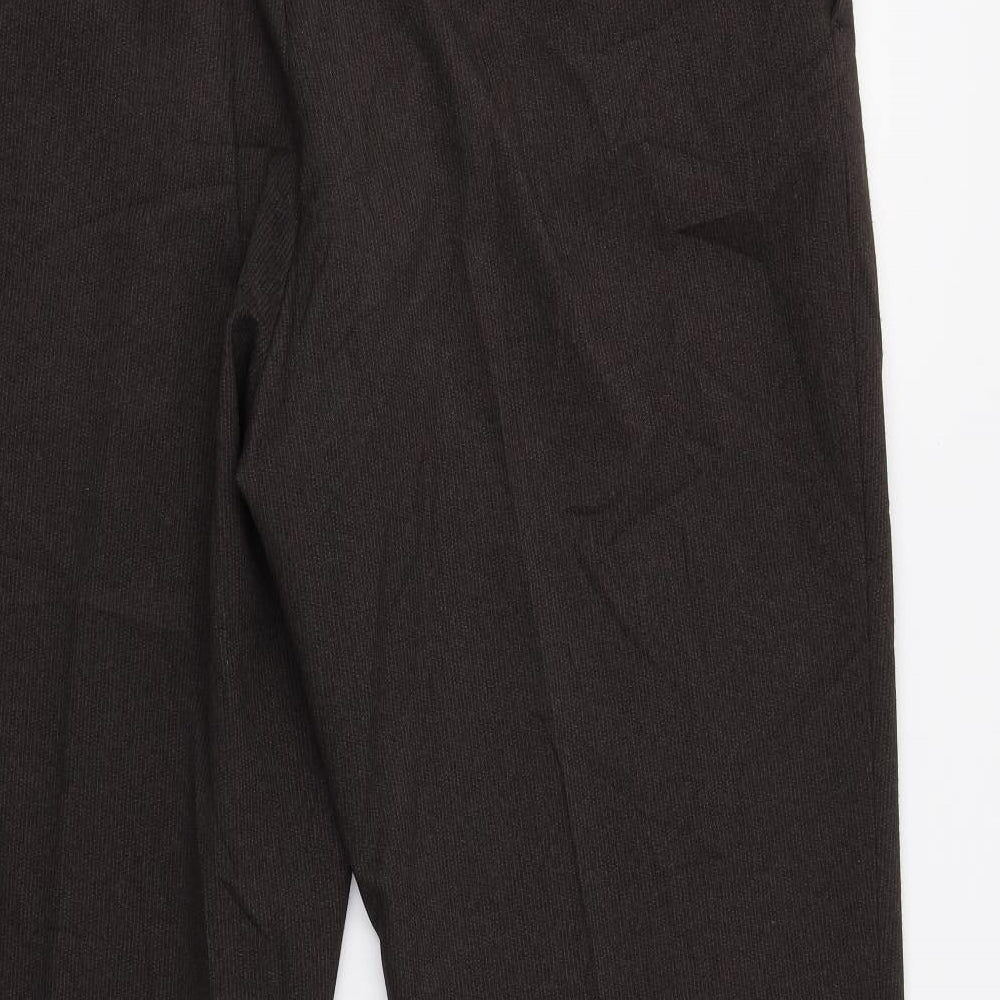 BHS Womens Brown   Trousers  Size 38 L31 in