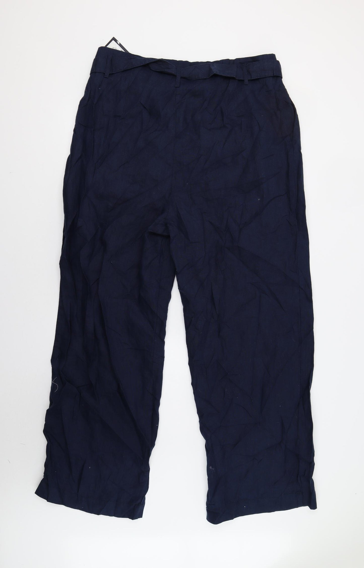 M&S Womens Blue   Trousers  Size 18 L32 in - Long