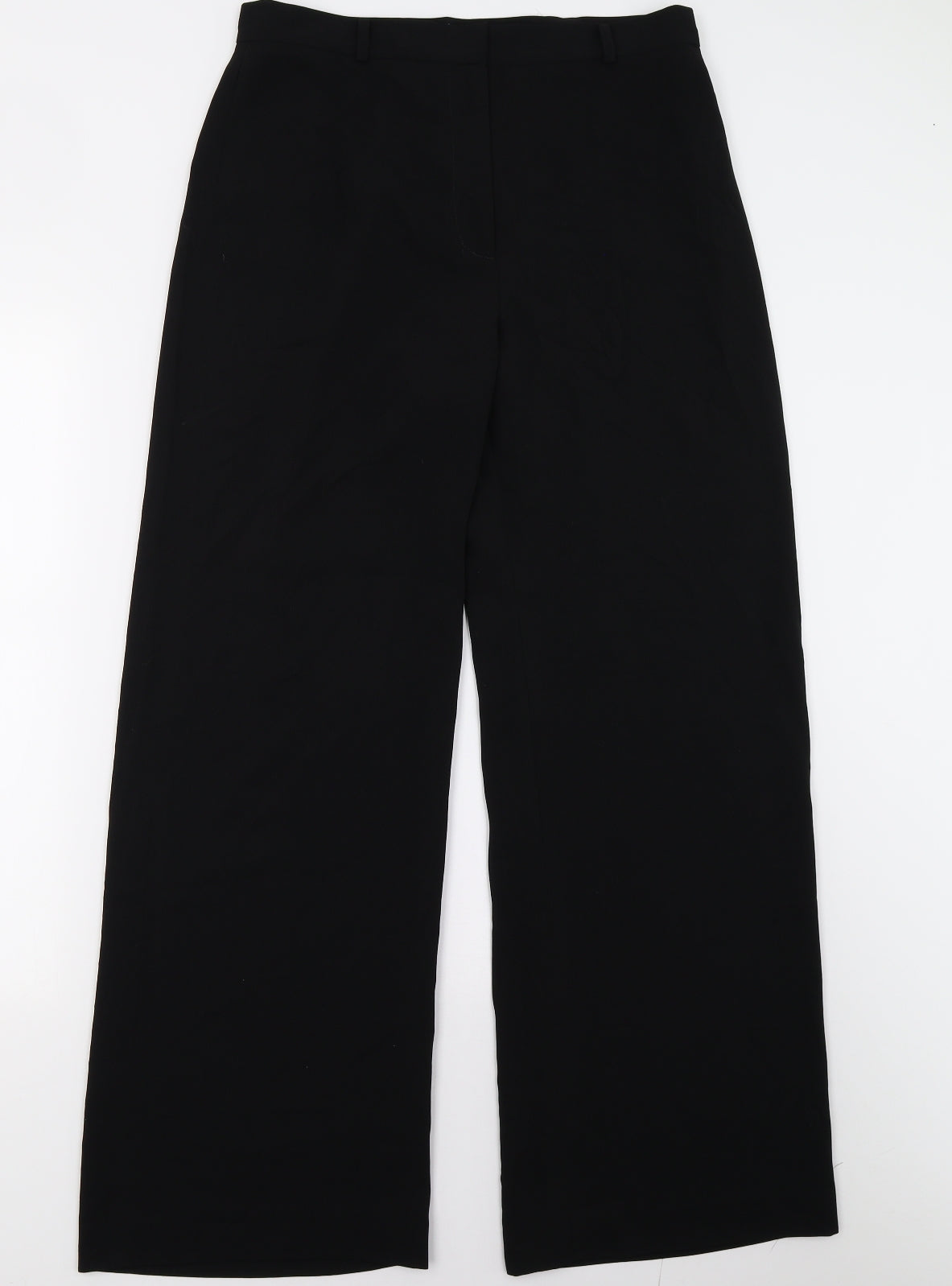 Oasis Womens Black   Trousers  Size 14 L30 in