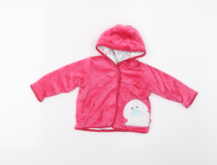 M&S Girls Pink   Jacket  Size 3-6 Months