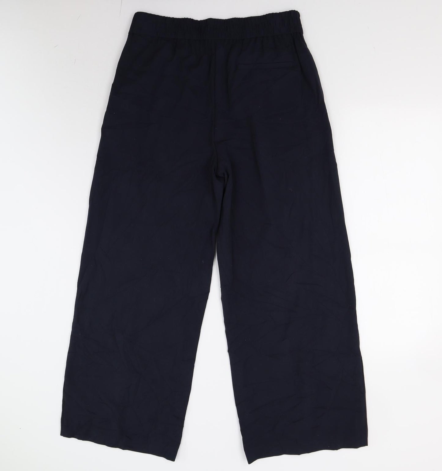 M&S Womens Blue   Trousers  Size 14 L27 in