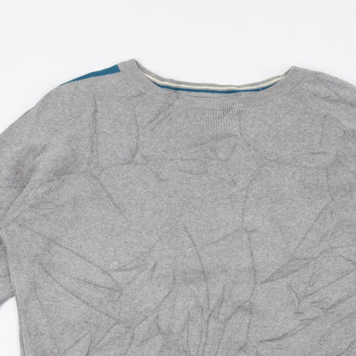 Matalan Mens Grey  Knit Pullover Jumper Size L