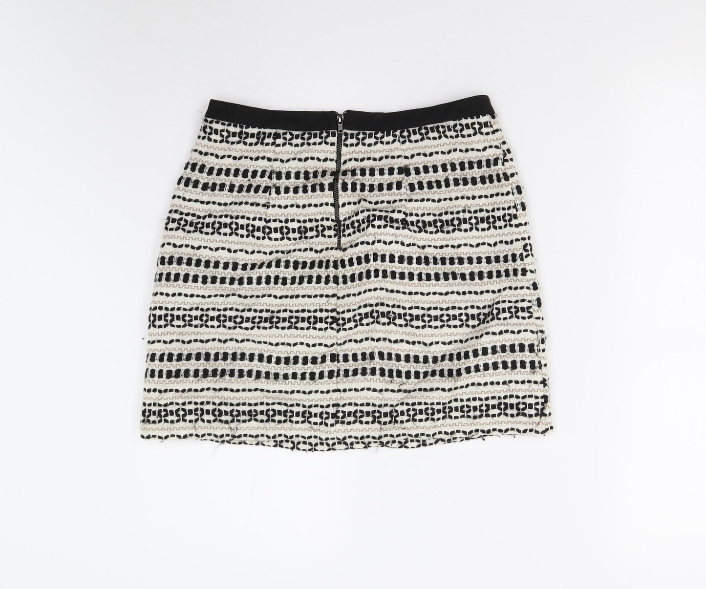 New Look Womens Multicoloured Geometric  Mini Skirt Size 8