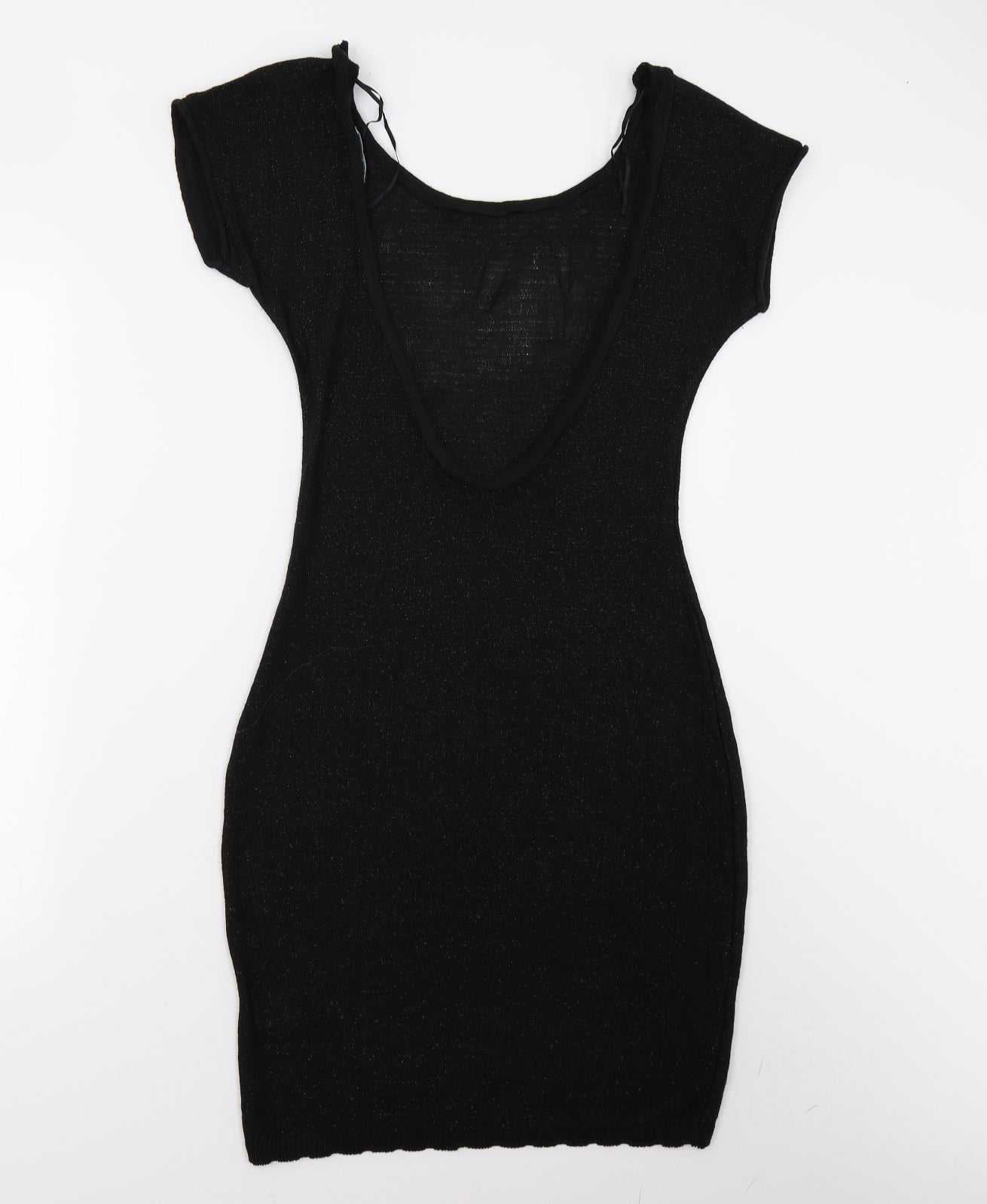 MiM Womens Black  Knit Bodycon  Size 12