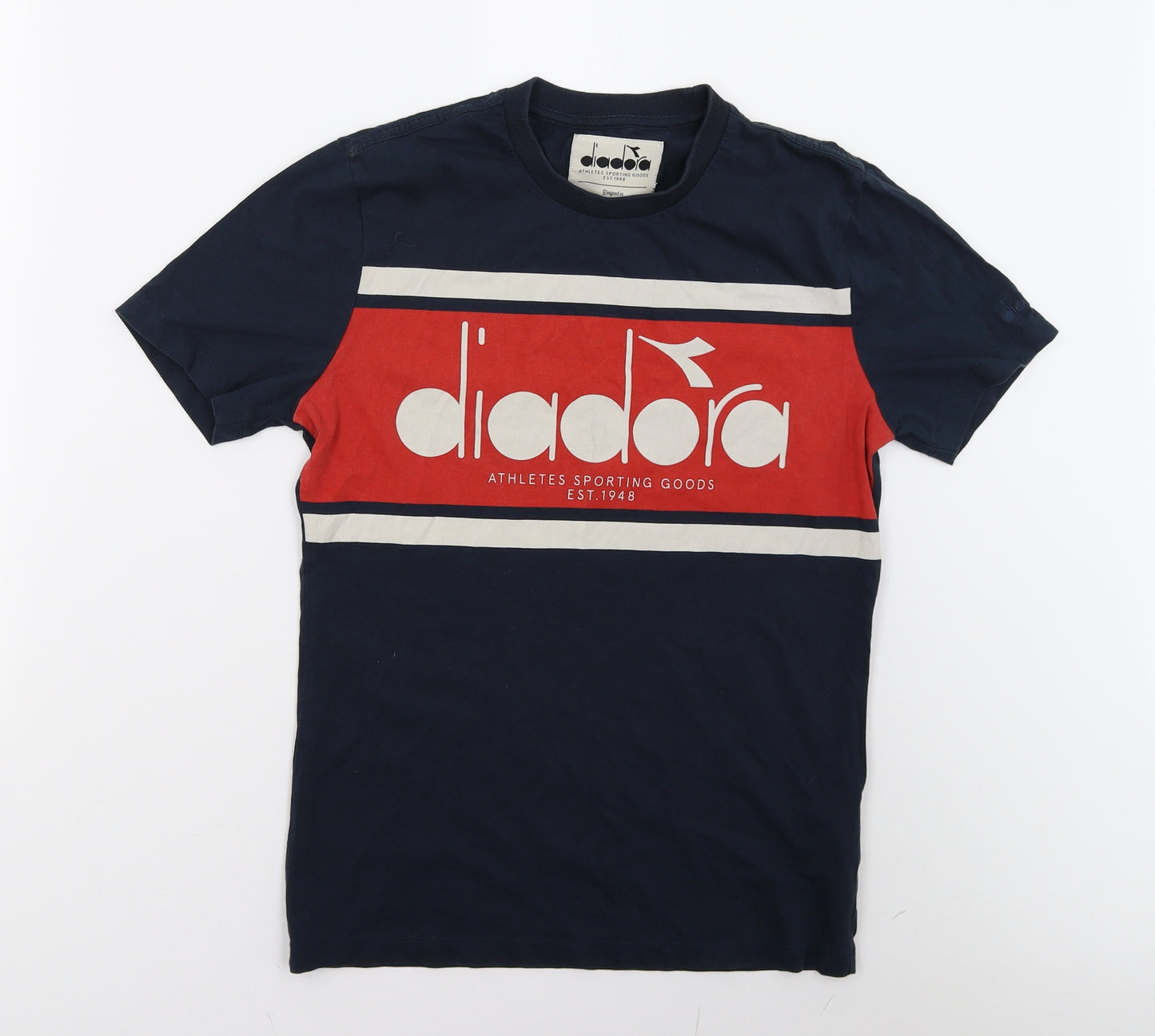Diadora Mens Blue    T-Shirt Size S