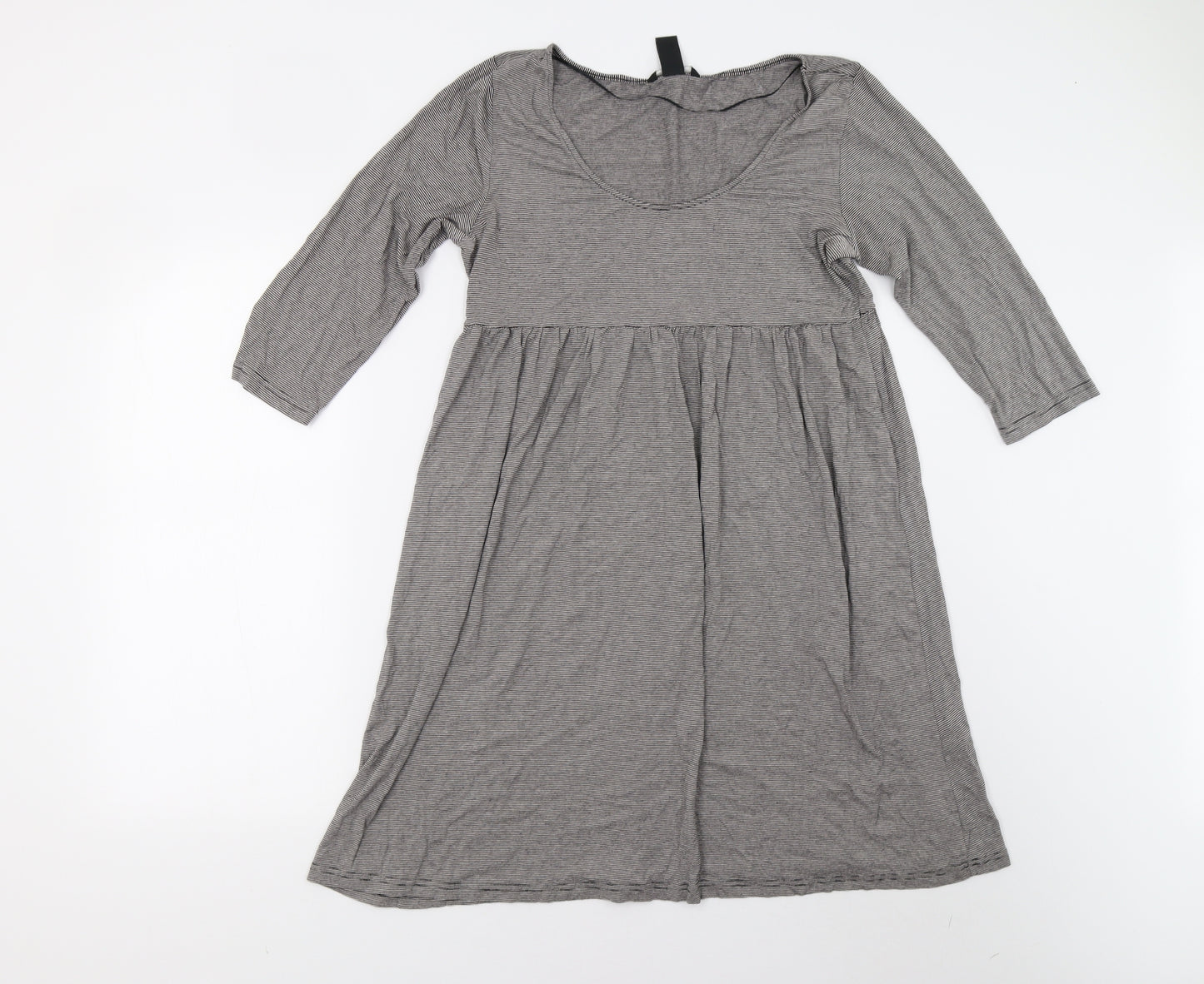 H&M Womens Multicoloured Striped  T-Shirt Dress  Size L