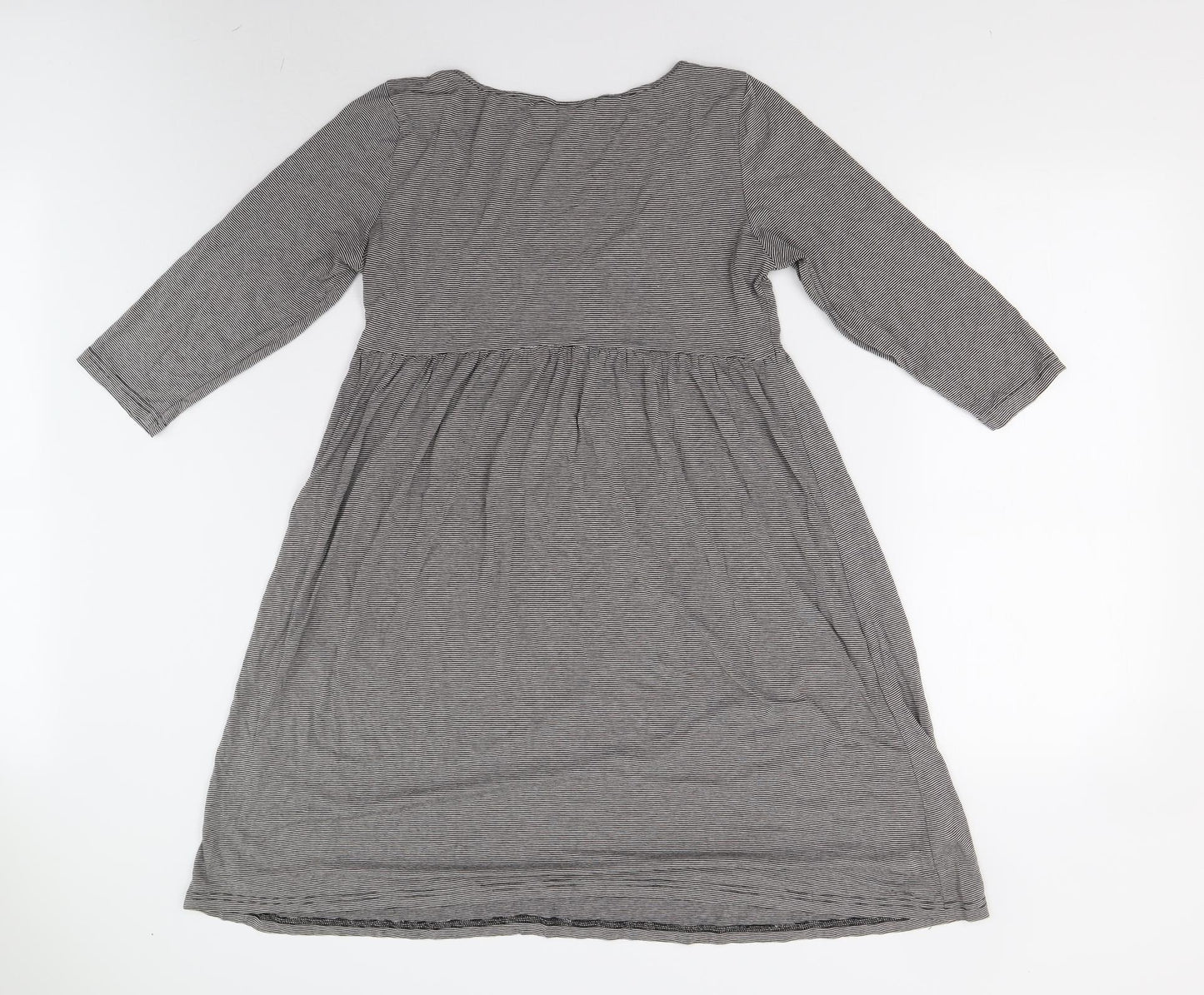 H&M Womens Multicoloured Striped  T-Shirt Dress  Size L