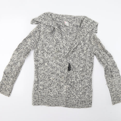 NEXT Womens Grey  Knit Cardigan Jumper Size S