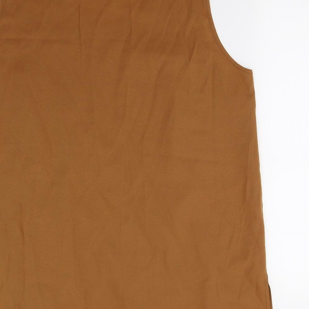 CHALOU Womens Brown   Basic Blouse Size 20