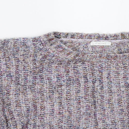 NEXT Girls Multicoloured   Pullover Jumper Size 7 Years