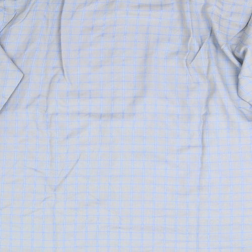 Preworn Mens Blue Check   Button-Up Size XL