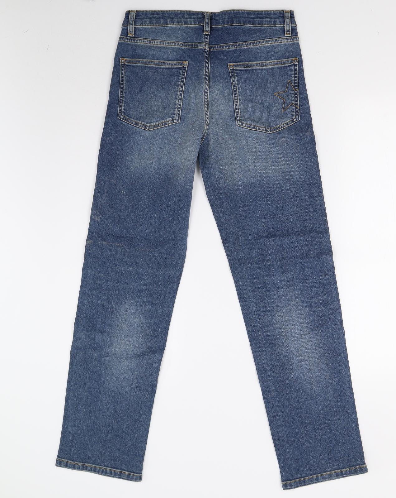 Hush Womens Blue  Denim Jegging Jeans Size 8 L28 in