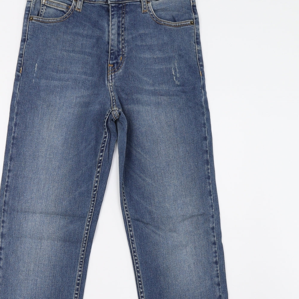 Hush Womens Blue  Denim Jegging Jeans Size 8 L28 in