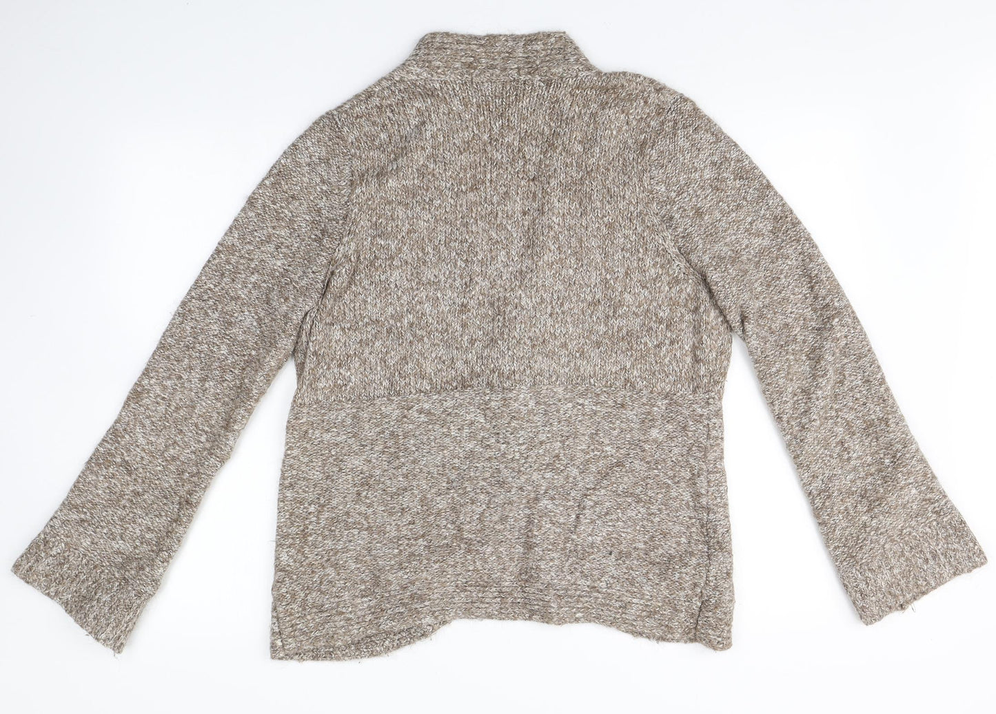 Marks and Spencer Womens Brown   Cardigan Jumper Size 16