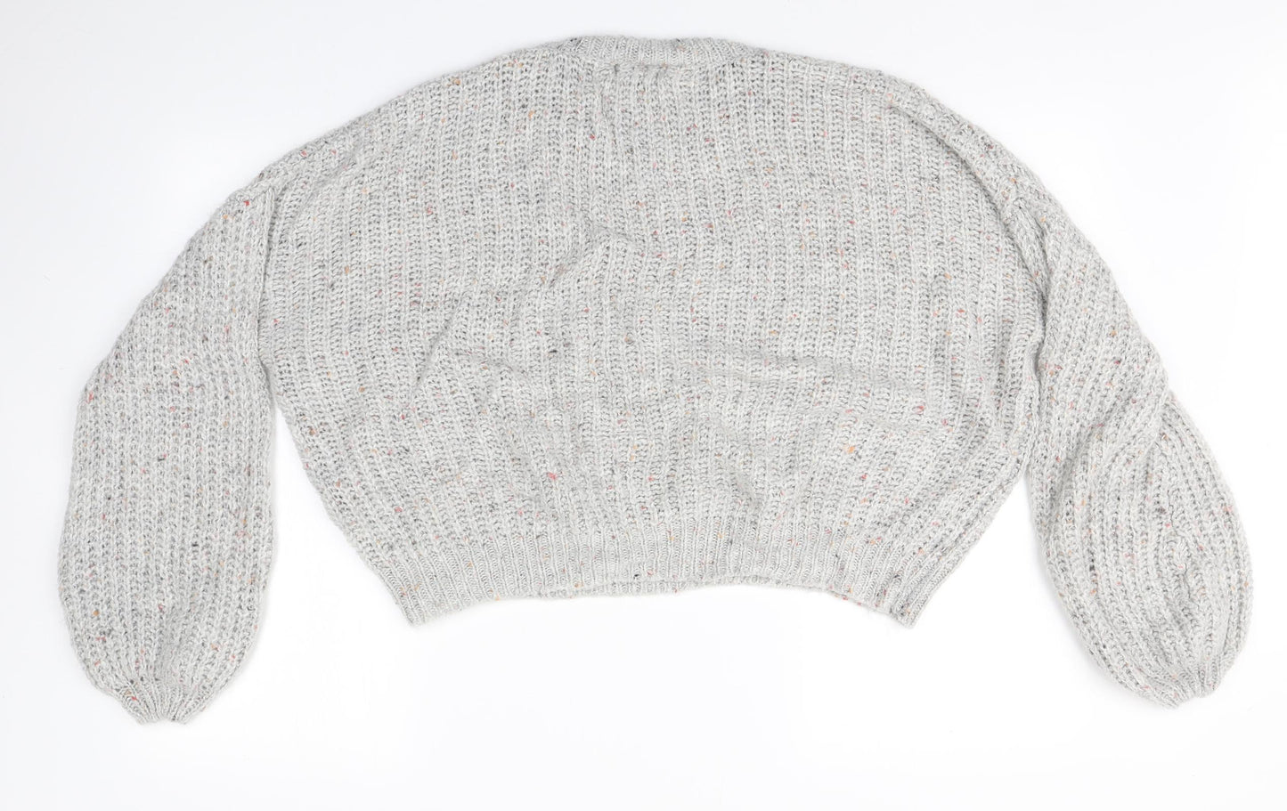 Primark Womens Grey   Pullover Jumper Size M