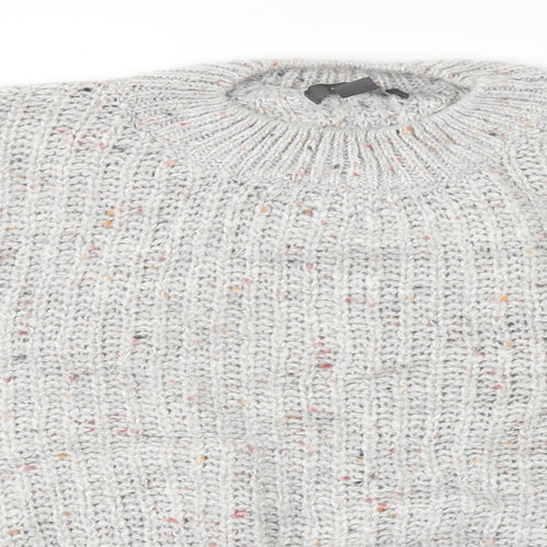 Primark Womens Grey   Pullover Jumper Size M