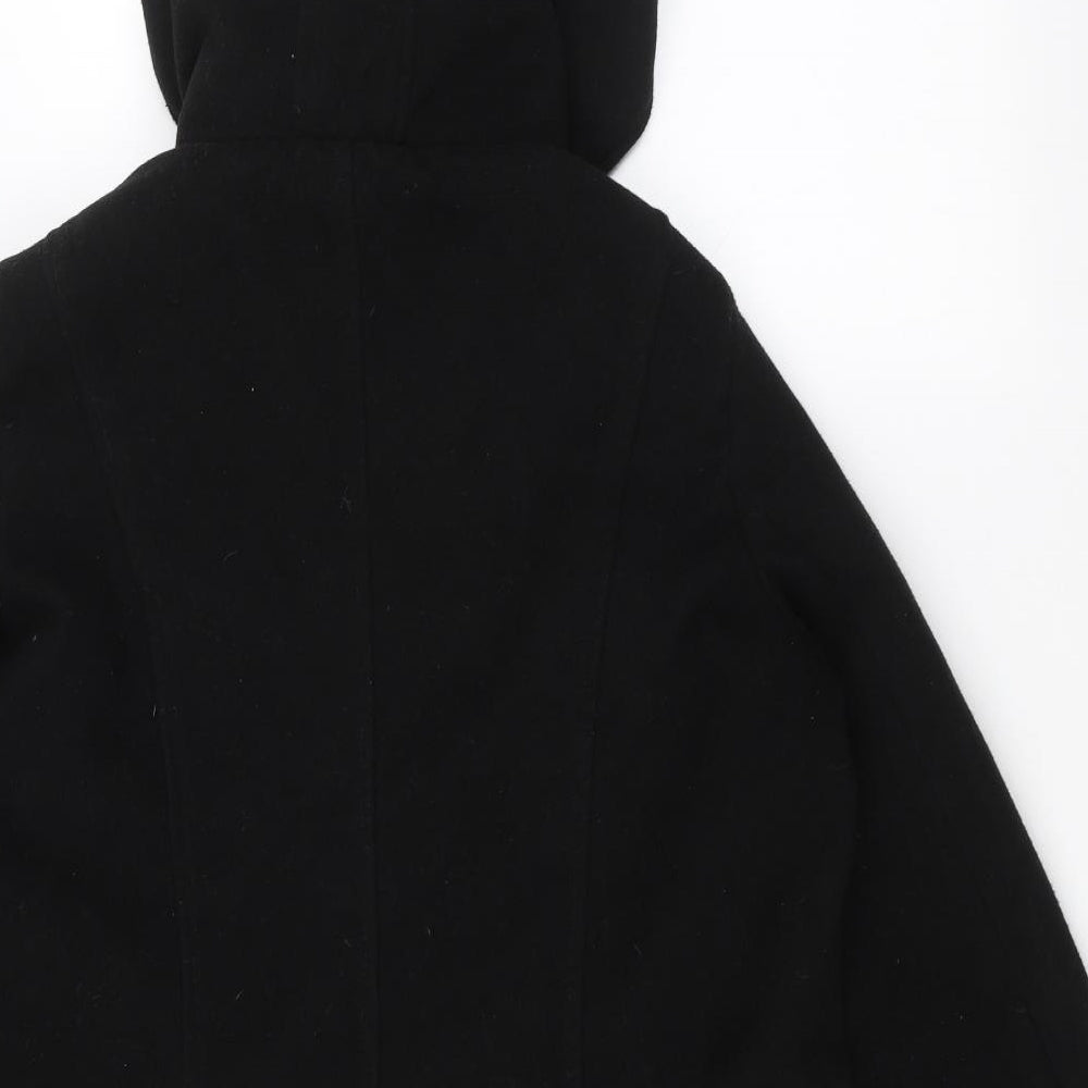 Atmosphere Womens Black   Parka Coat Size 16